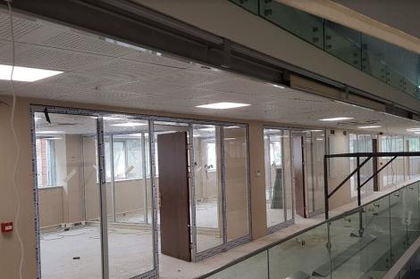 İzmir Belediyesi Ek Hizmet Binası Dayanıklı Yangın Perdesi 3