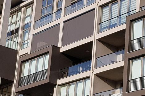 Daire Ve Apartmanlara Uygulanan Motorlu Perde 1