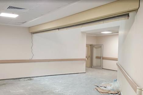 Torbalı Devlet Hastanesi Isıya Dayanıklı Yangın Perdesi  3