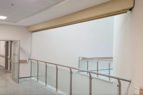 Torbalı Devlet Hastanesi Isıya Dayanıklı Yangın Perdesi  5